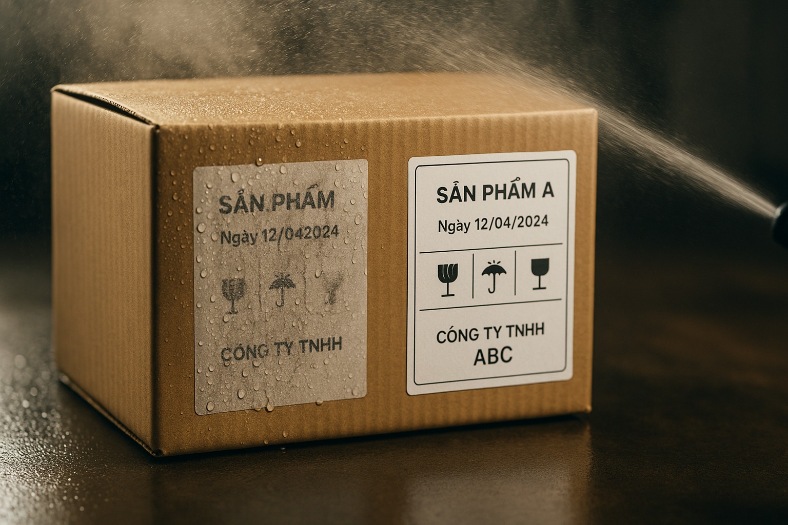Tem Dán Carton Có Chống Thấm Không