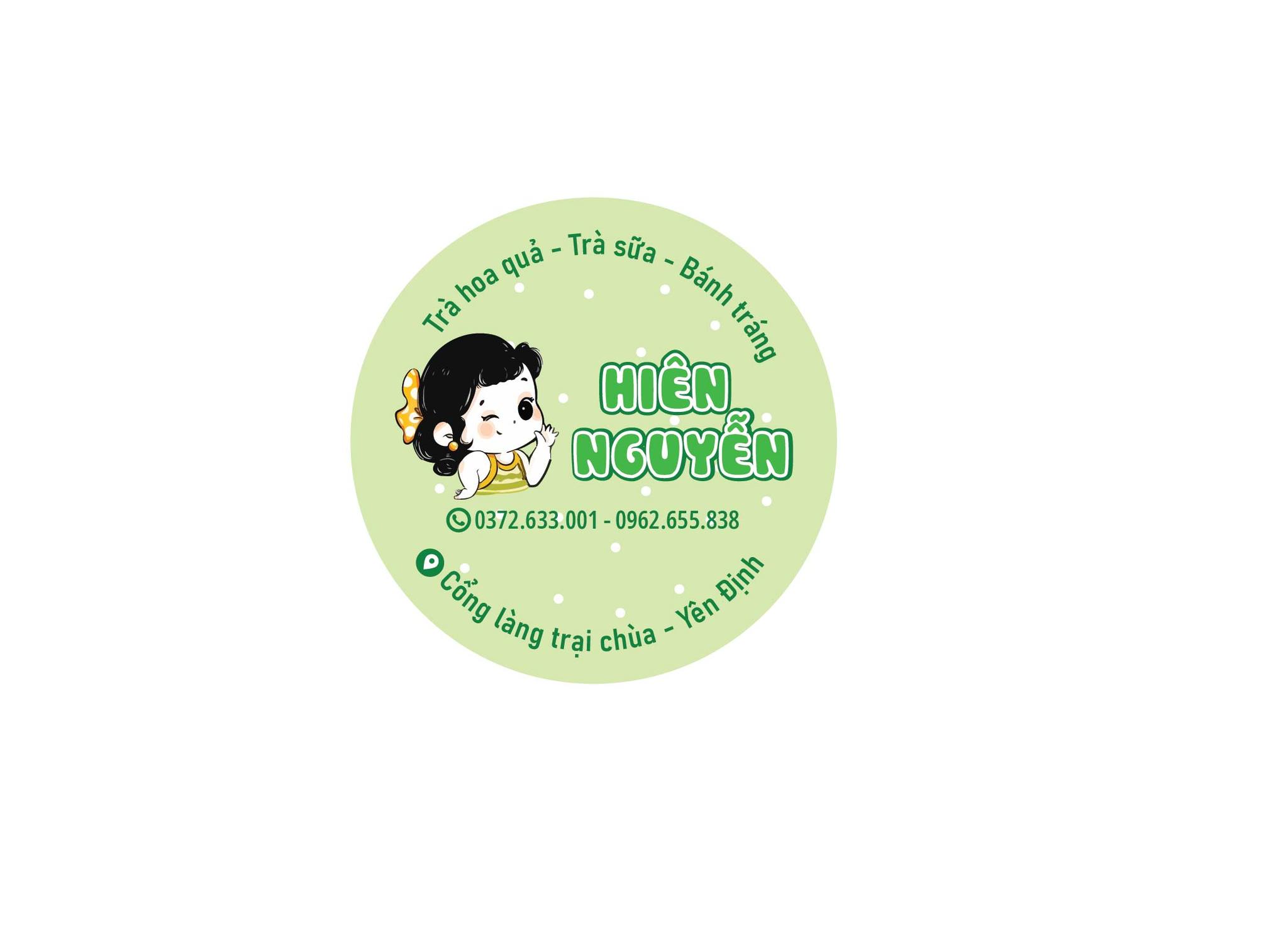 Mẫu tem ăn vặt 01