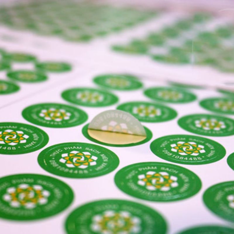 In ấn sticker theo yêu cầu, giá rẻ