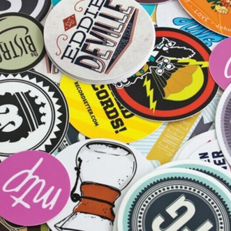 Mẫu dán decal sticker