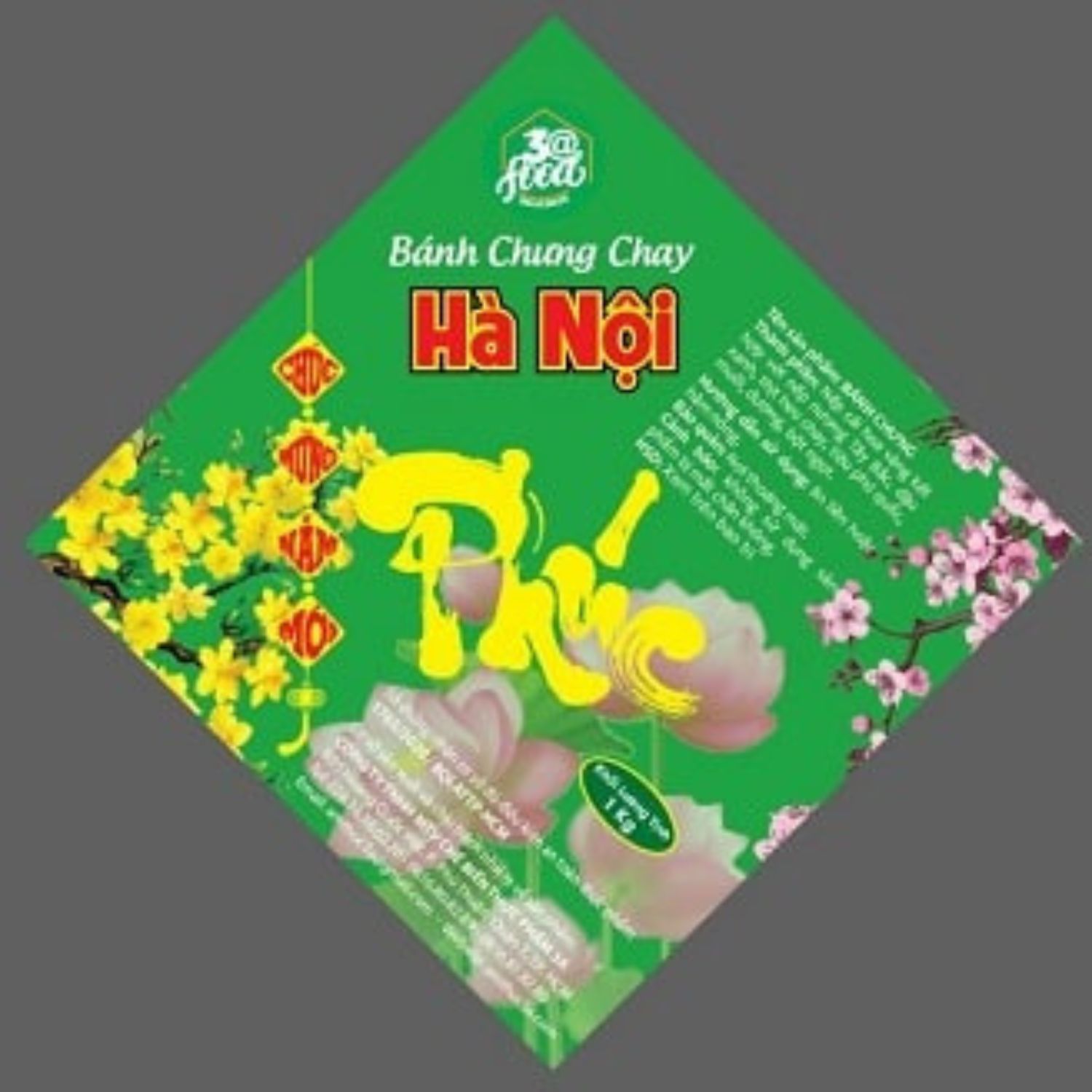 Tem nhãn dán bánh chưng, bánh tét - Doozypack.vn