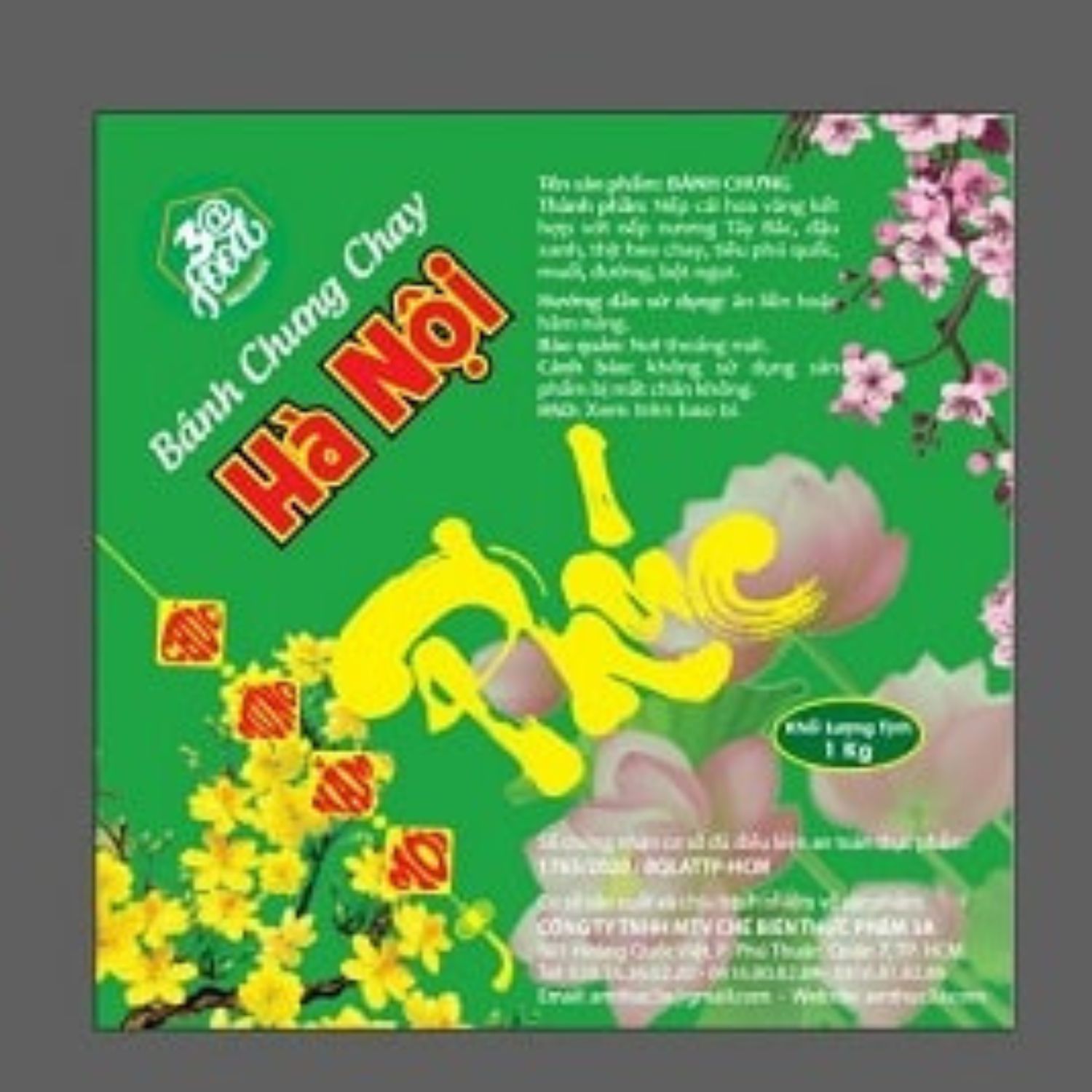 Tem nhãn dán bánh chưng, bánh tét - Doozypack.vn