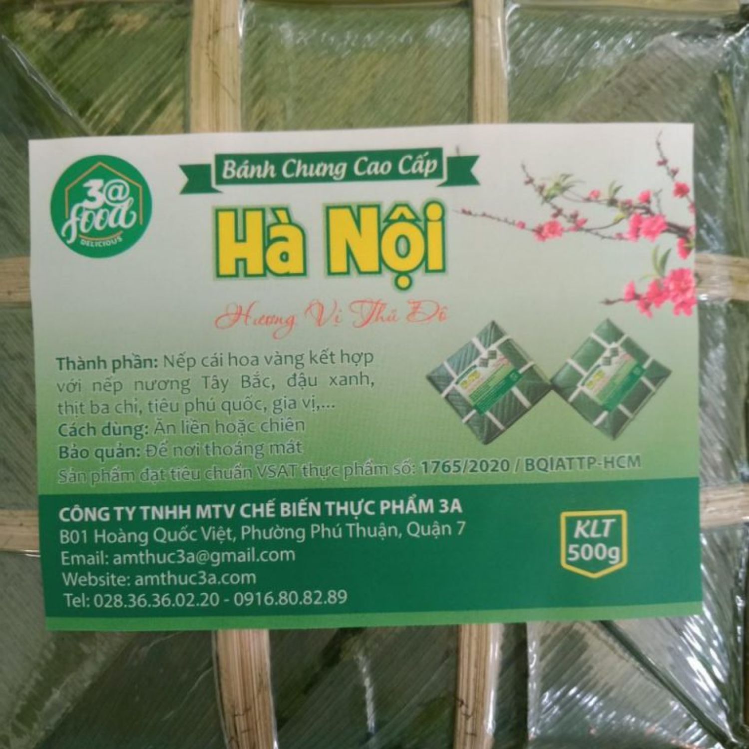 Tem nhãn dán bánh chưng, bánh tét - Doozypack.vn