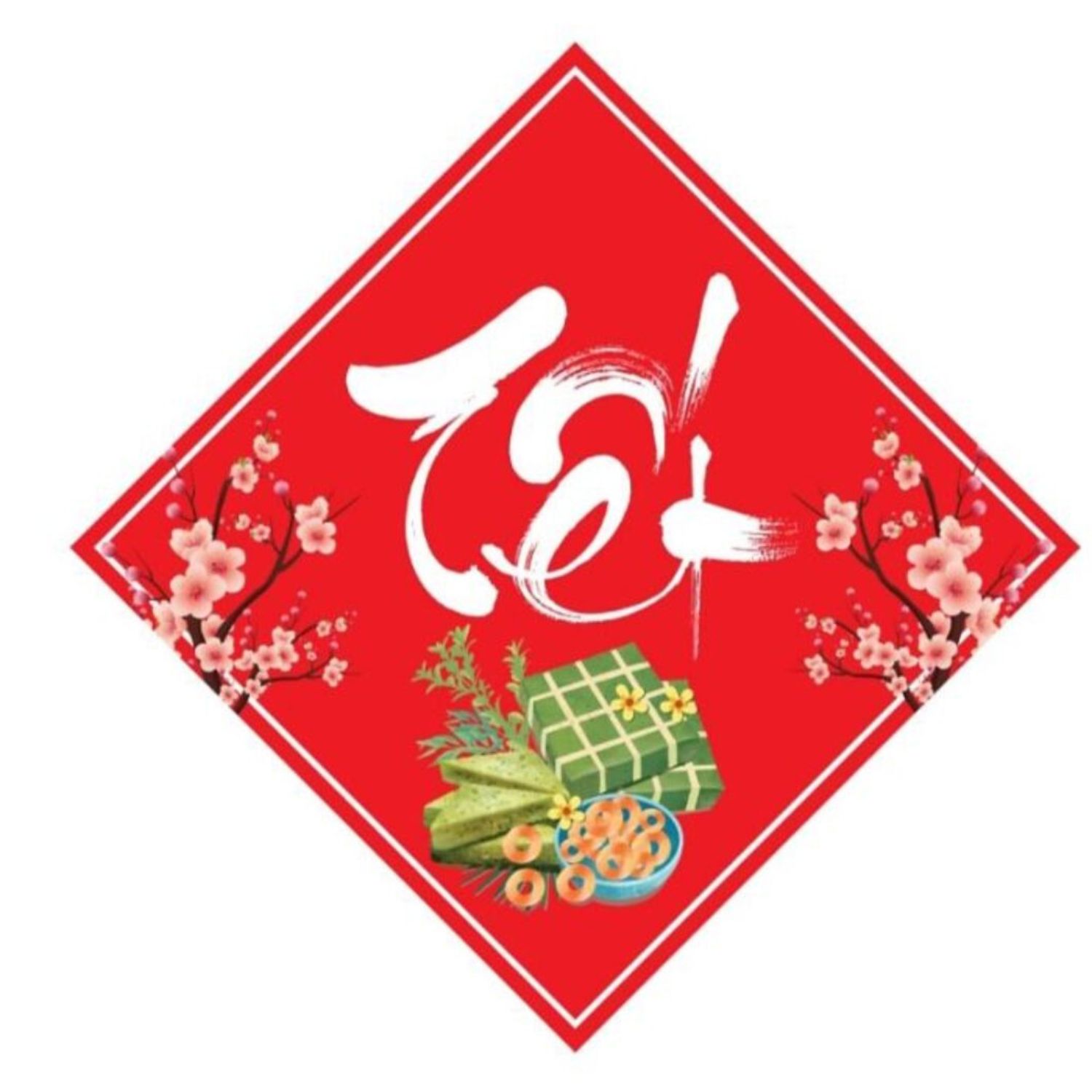 Tem nhãn dán bánh chưng, bánh tét - Doozypack.vn
