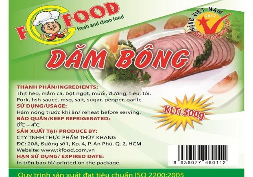 Cơ sở chuyên in tem nhãn thực phẩm theo yêu cầu, giá in từ 200đ/tem, lấy liền tại HCM