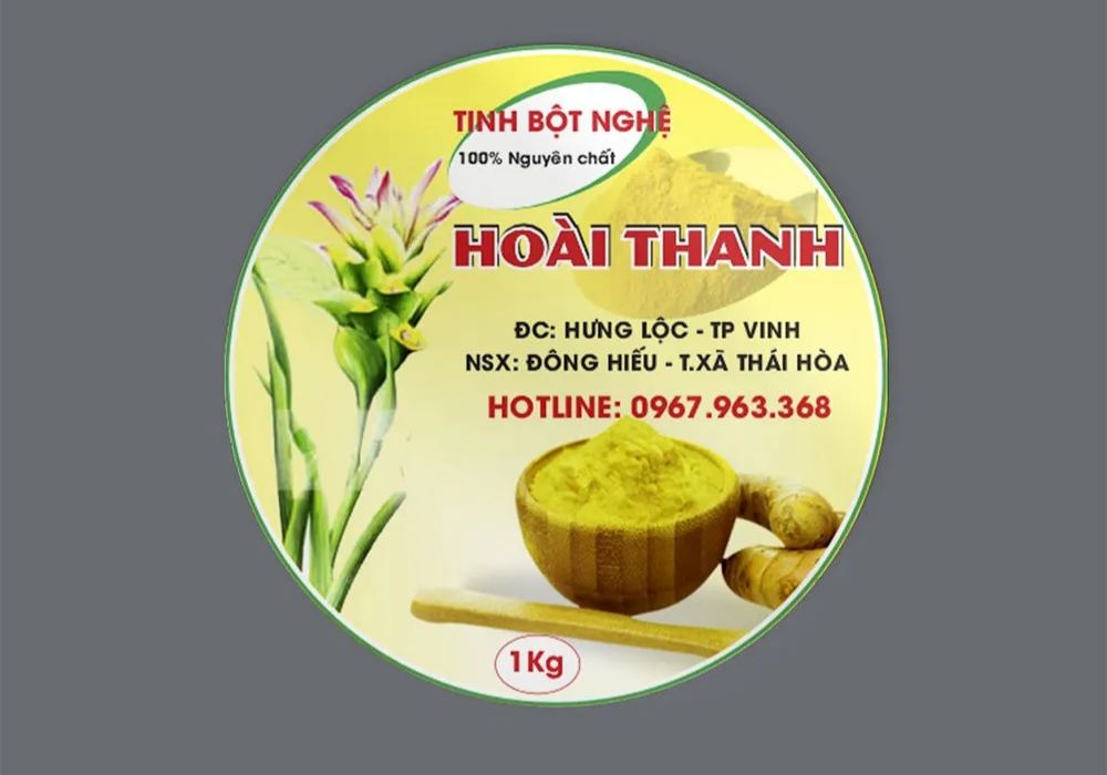 Xưởng in tem tinh bột nghệ giá tốt, từ 250đ/tem, giao nhanh 2h tại HCM