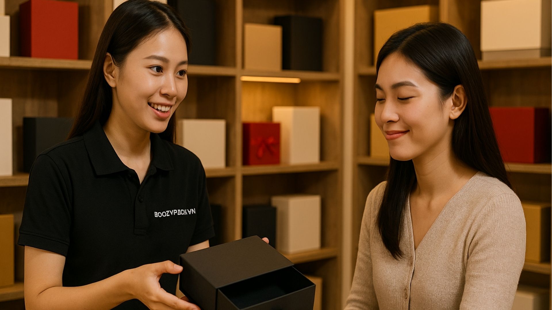 Quy trình thiết kế & sản xuất hộp rút tại Doozypack.vn - Hình minh hoạ