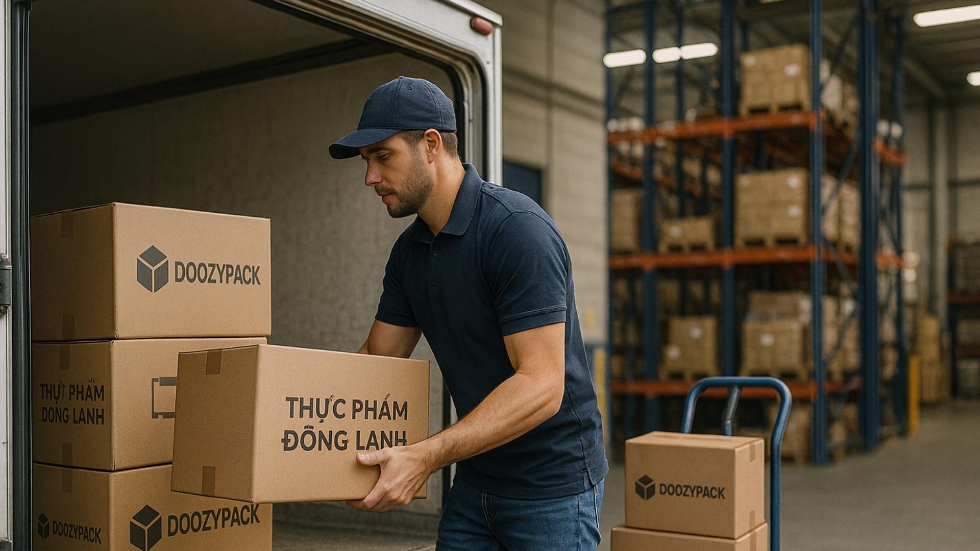 Ứng dụng thực tế của hộp carton lạnh trong doanh nghiệp