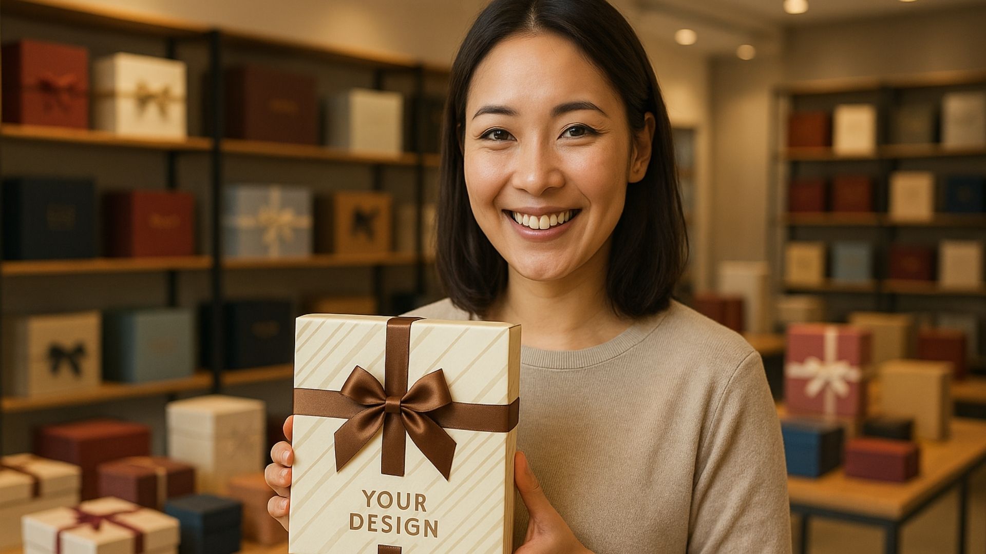 Quy trình đặt làm hộp quà tại Doozypack.vn - Hình minh hoạ