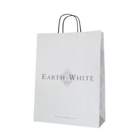 túi giấy trắng quai xách Earth White