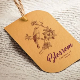 In nhãn mác quần áo đẹp