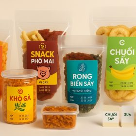 In Tem Đồ Ăn Vặt