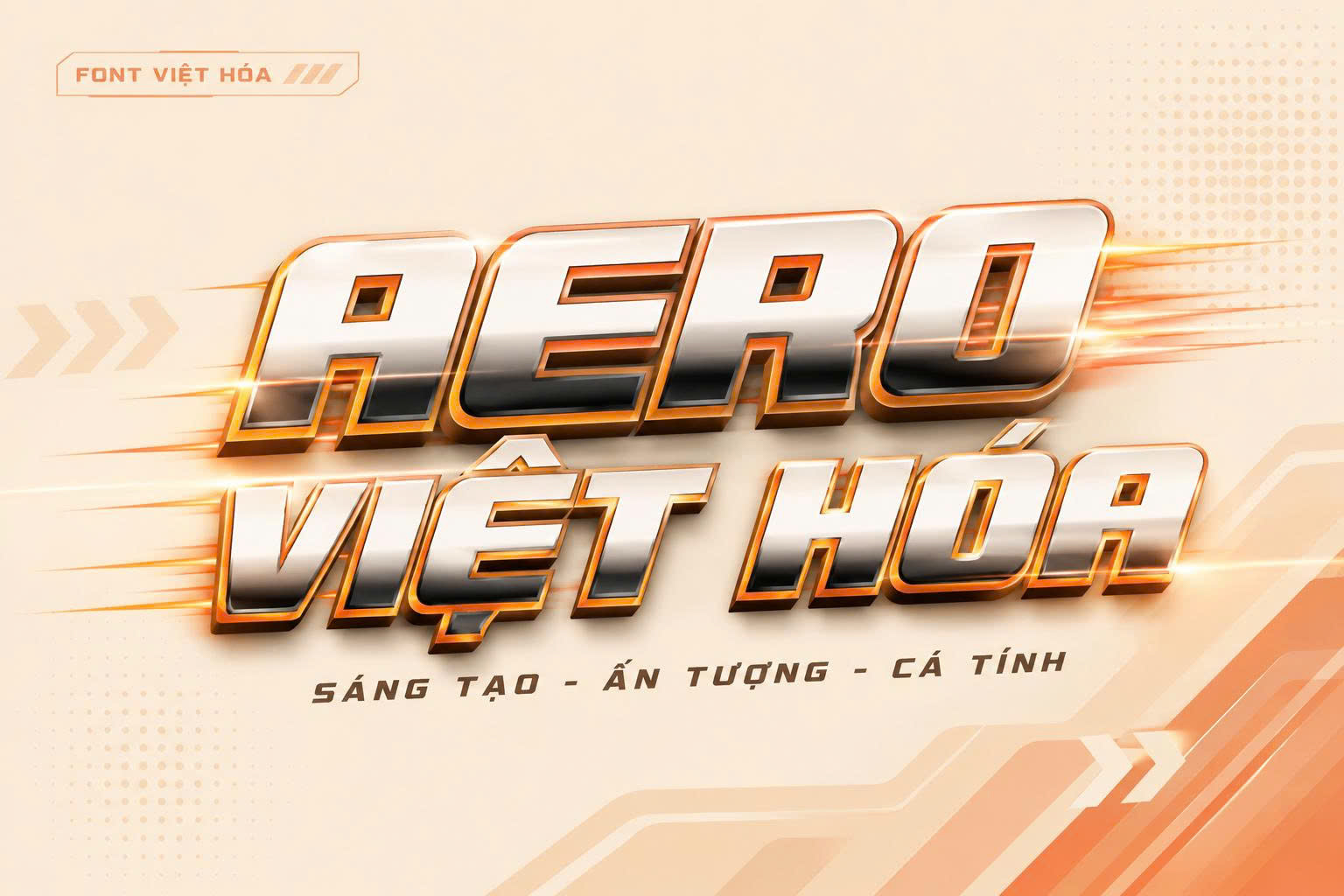 font-aero-viet-hoa