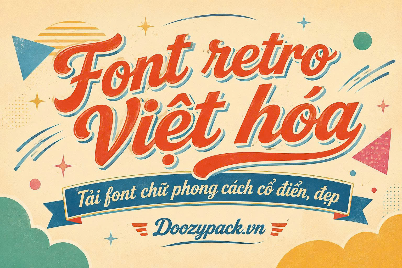 font-retro-viet-hoa