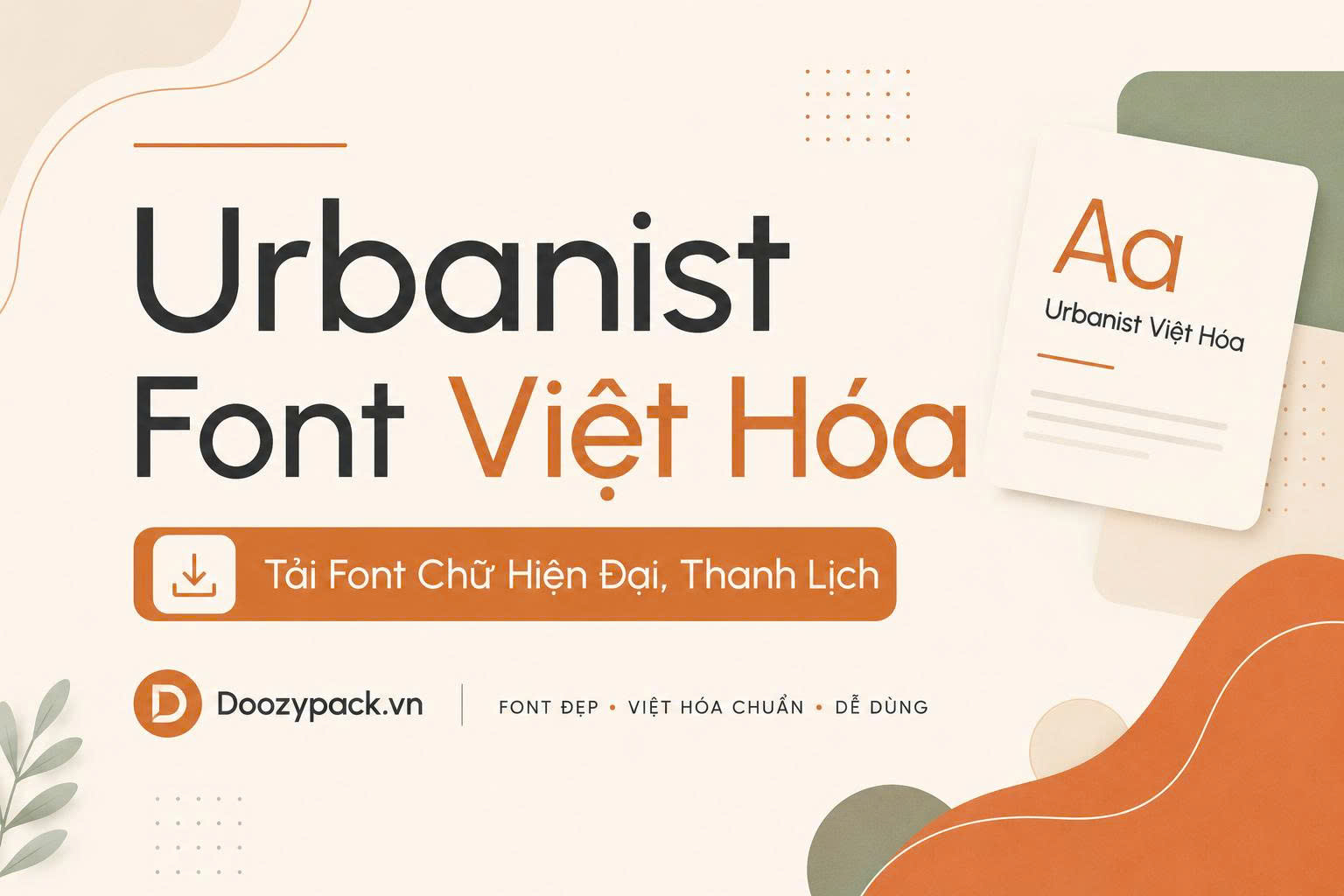 urbanist-font-viet-hoa