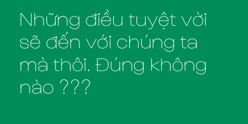 Mẫu chữ trên poster