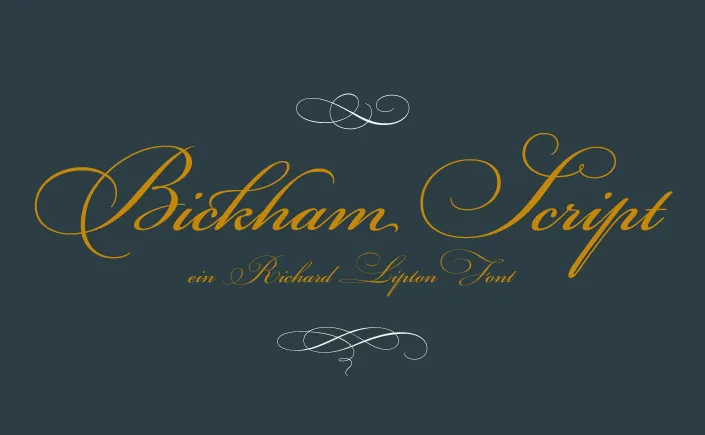 Bickham Script Pro Việt hóa – Tải font chữ script mềm mại, sang trọng và nghệ thuật | Doozypack.vn