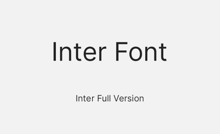 download-font-inter