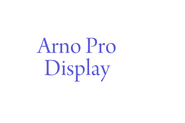 font-arno-pro-viet-hoa