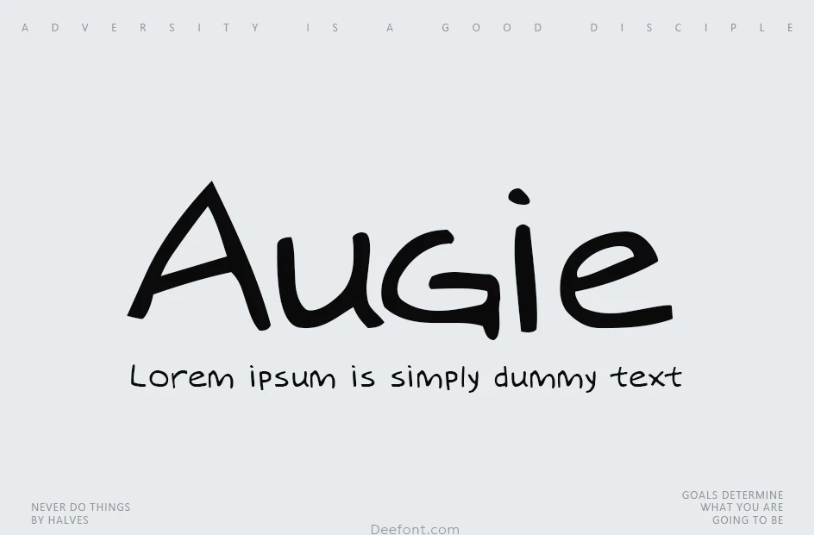 font-augie-viet-hoa