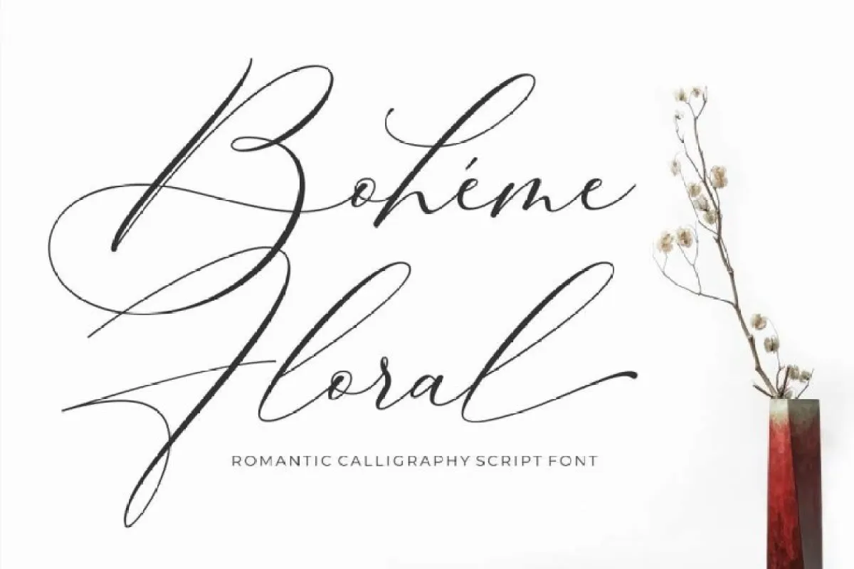 font-boheme-floral-6