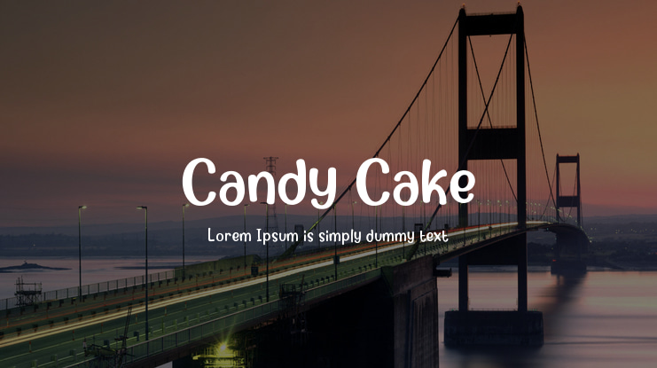 font-candy-cake-viet-hoa