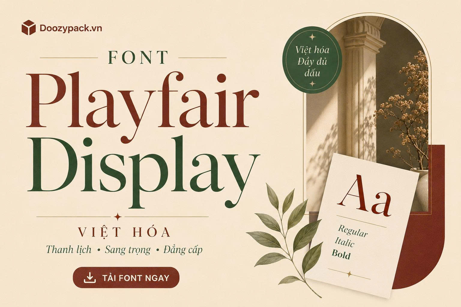font-playfair-display-viet-hoa