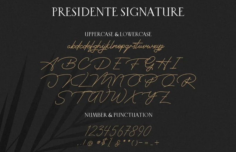 font-presidente-viet-hoa-2