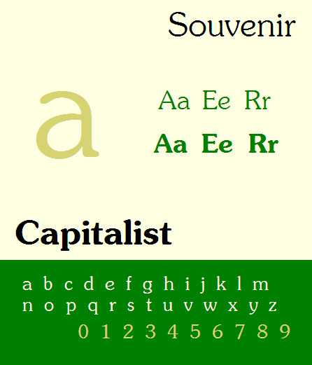 font-souvenir-4