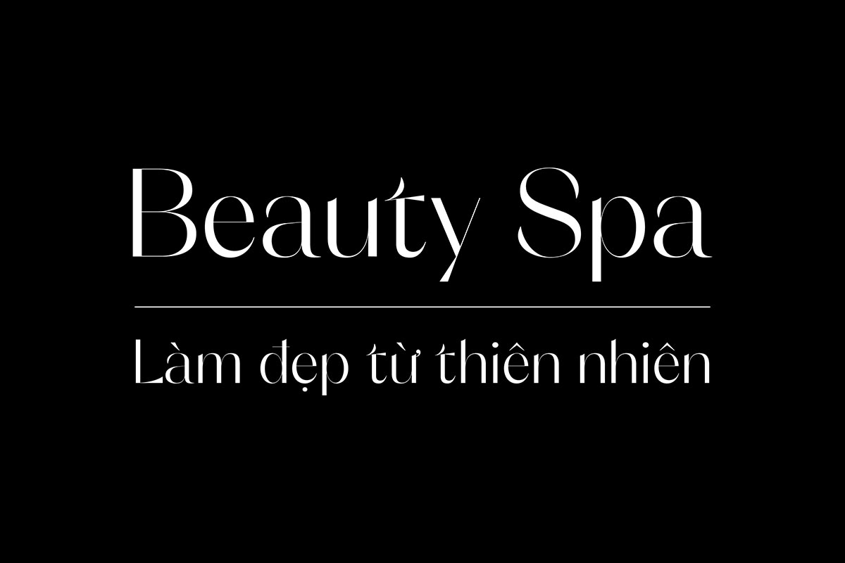 Font Spa Việt hóa – Tải font chữ thanh lịch, mềm mại và tinh tế | Doozypack.vn