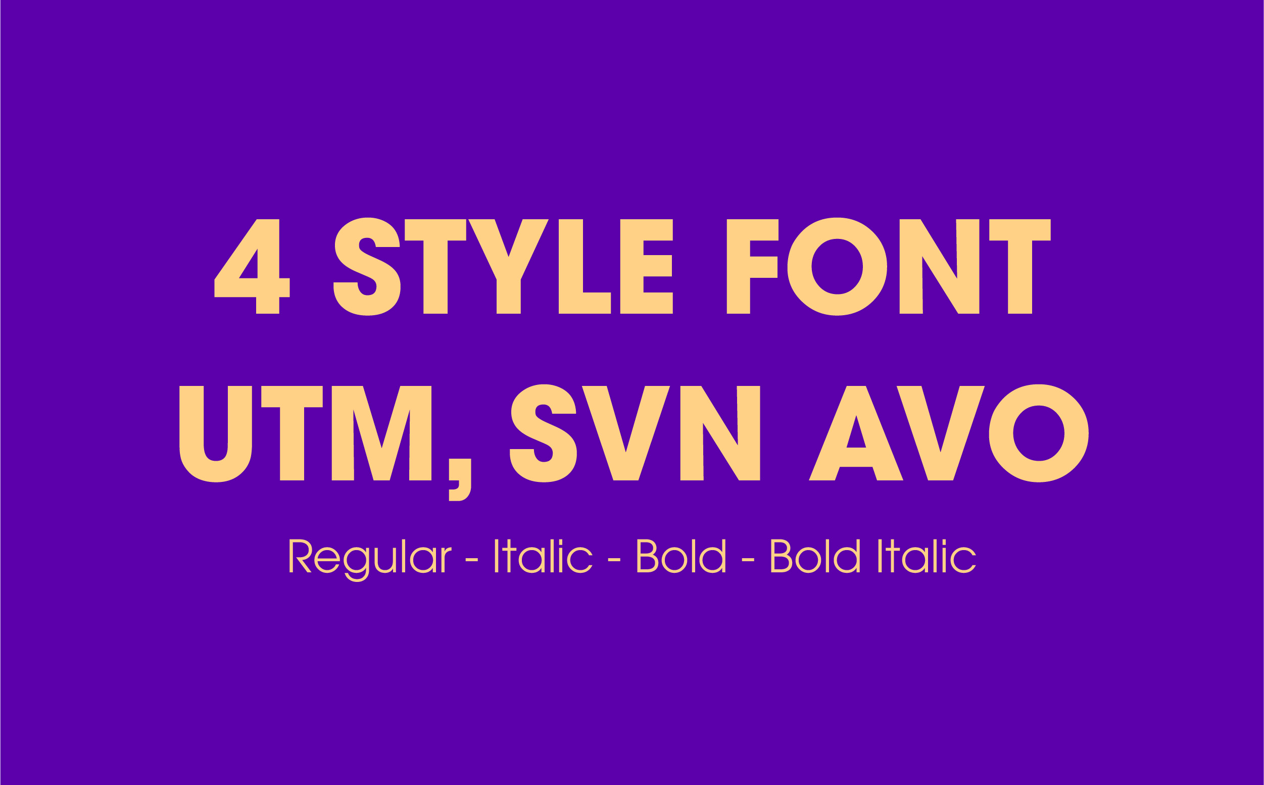 font-svn-avo-viet-hoa-2