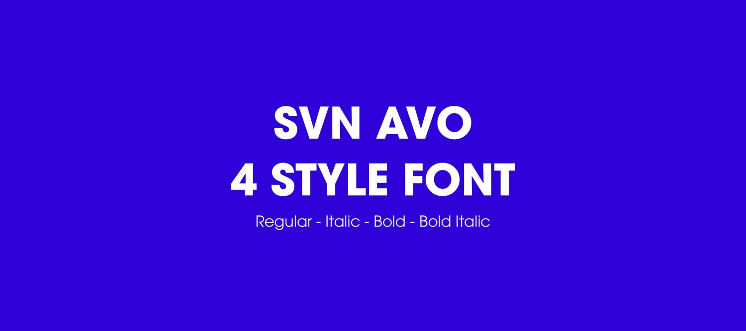 font-svn-avo-viet-hoa-3