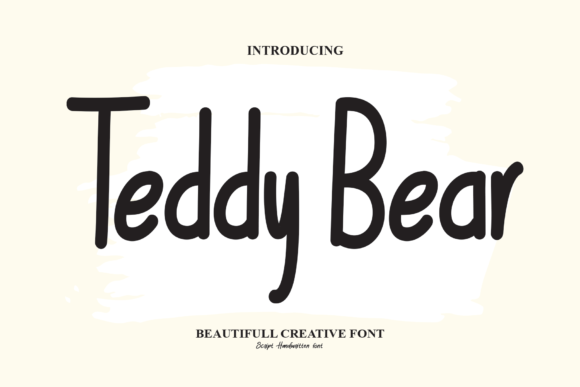 font-teddy-bear-4
