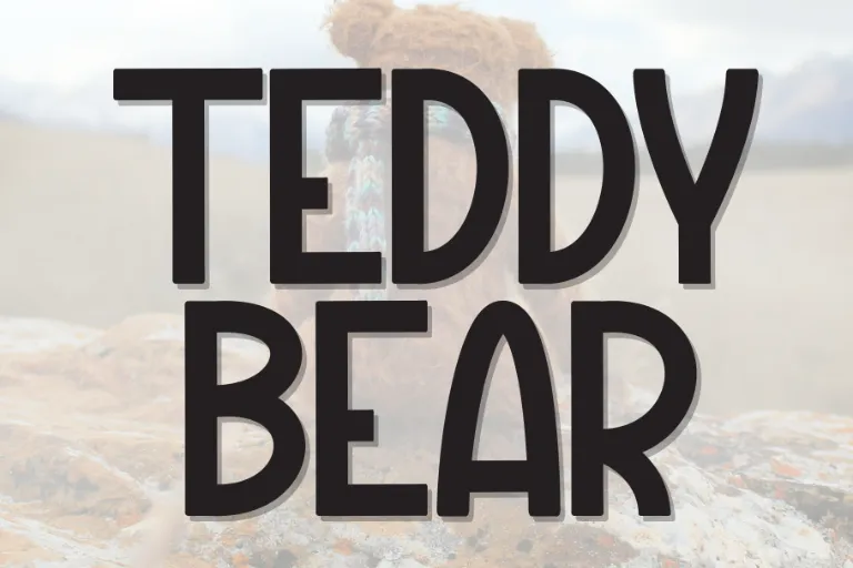 font-teddy-bear