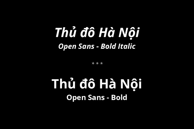 Open Sans Việt hóa – Tải font chữ rõ ràng, chuyên nghiệp, dễ đọc | Doozypack.vn