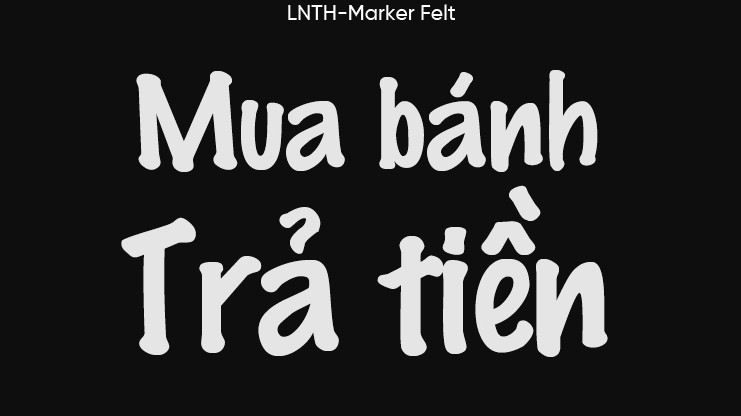 Marker Felt Font Việt hóa – Tải font chữ viết tay tự nhiên và nổi bật | Doozypack.vn