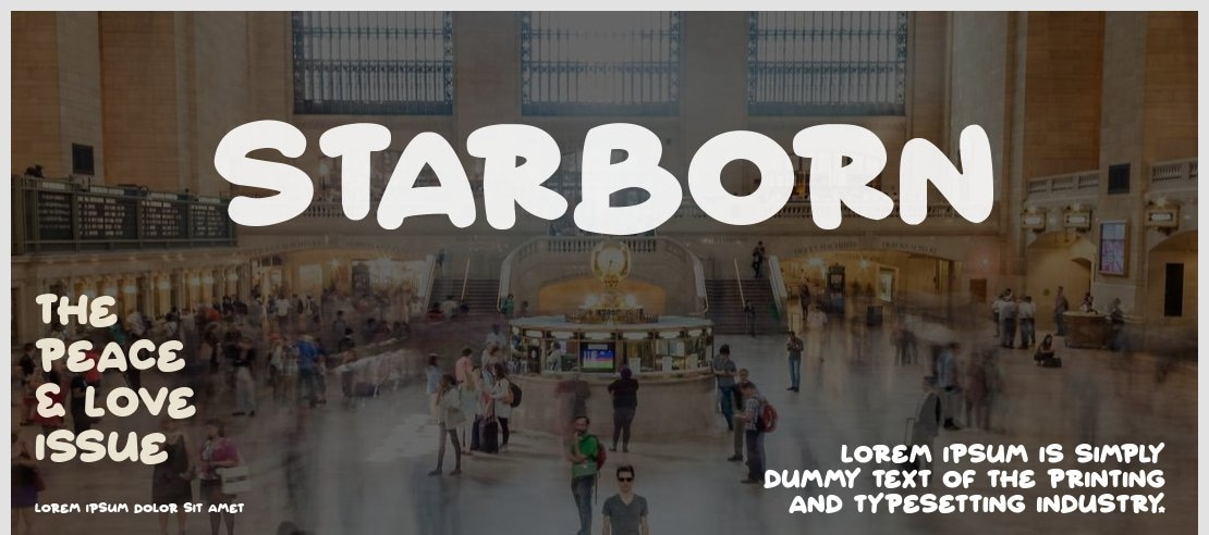 Ứng dụng của font Starborn trong sản xuất bao bì