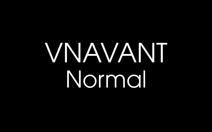 Kiểu chữ VNAvant cá tính