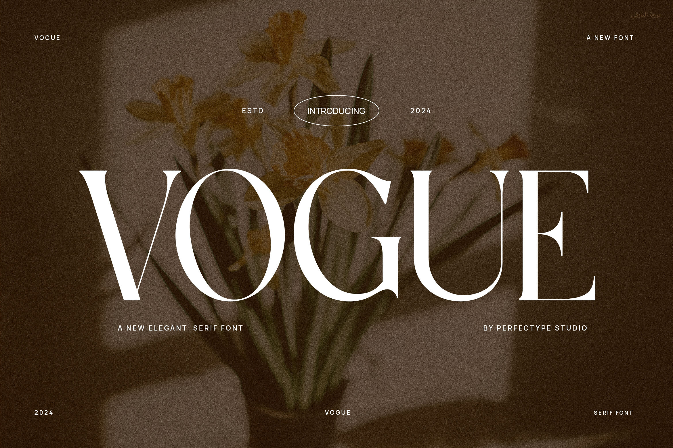 Vogue Free Font – Tải font chữ thời trang, thanh lịch và sang trọng