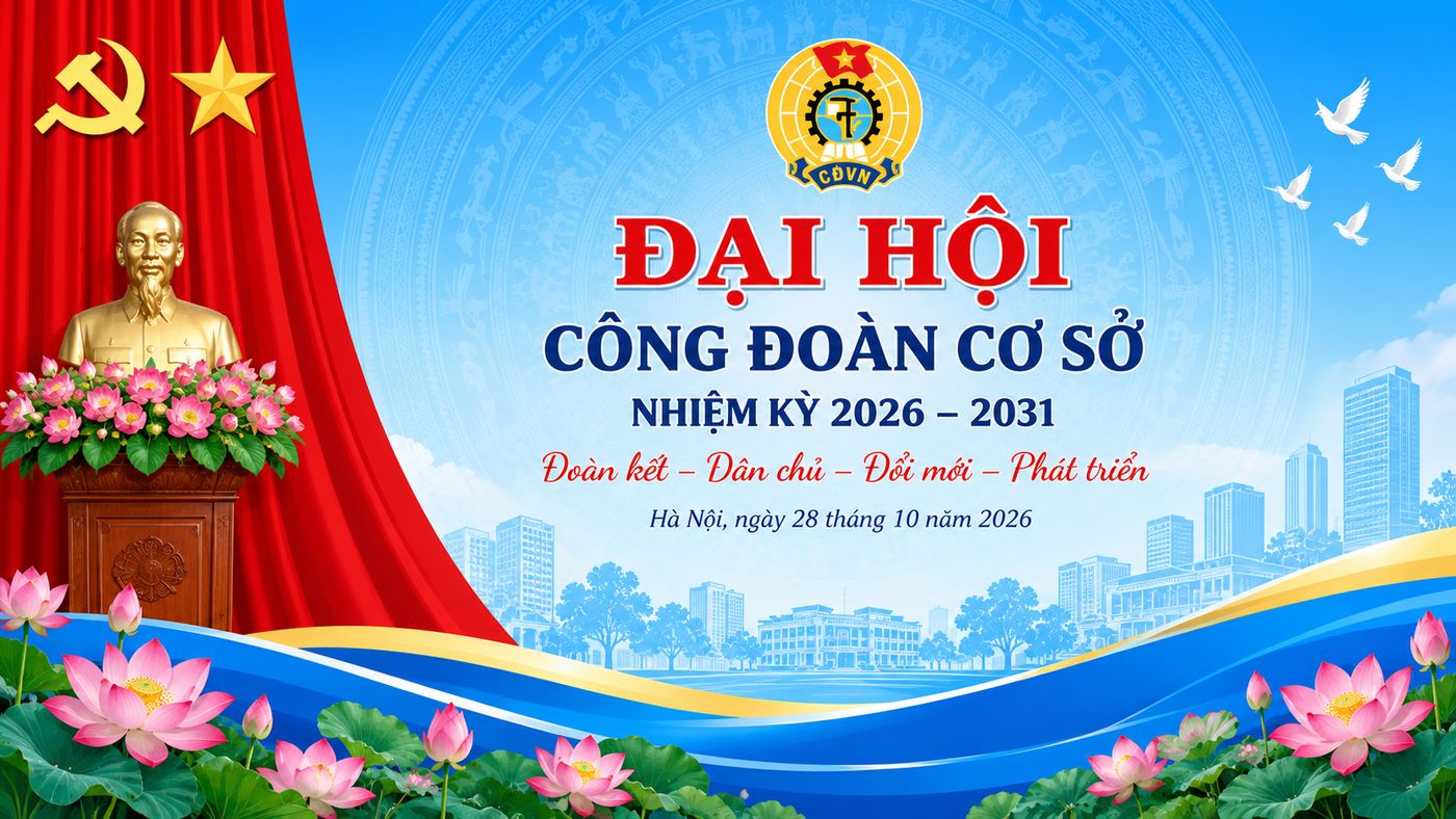 Background đại hội Công đoàn đẹp 03