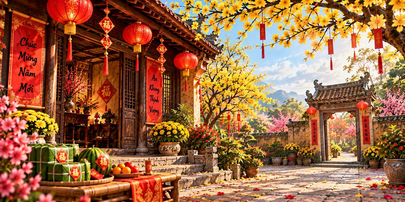 Phông nền Tết đẹp 04