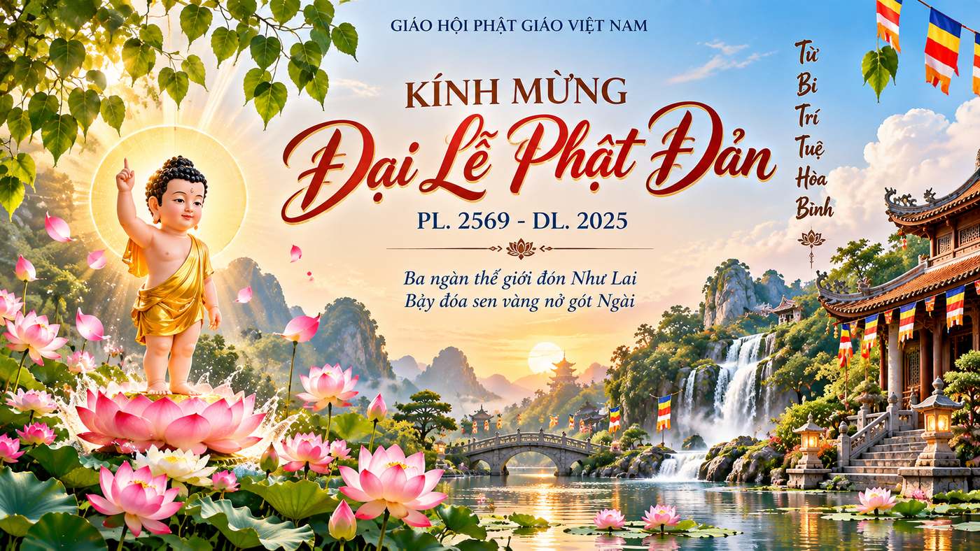 background phật đản