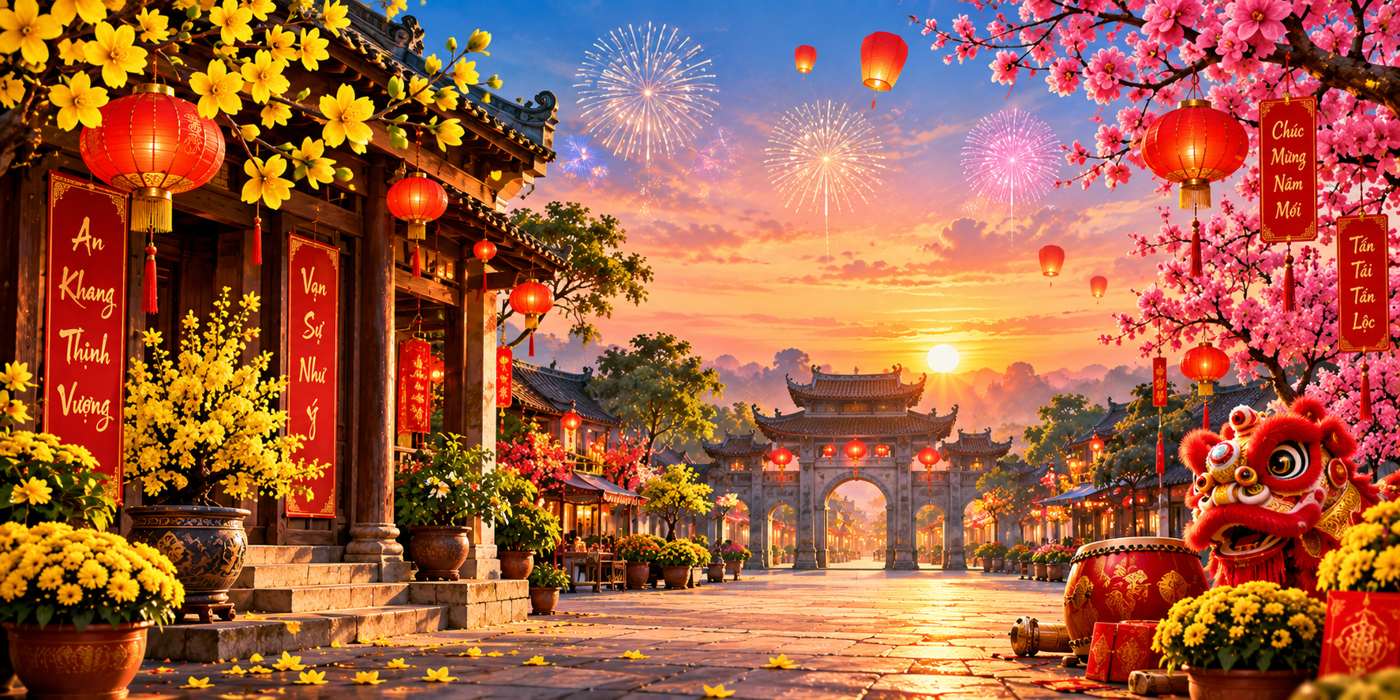Backdrop Tết nguyên đán ý nghĩa 02