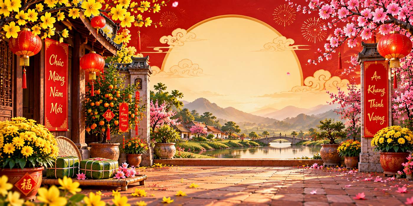 Backdrop Tết nguyên đán ý nghĩa 03