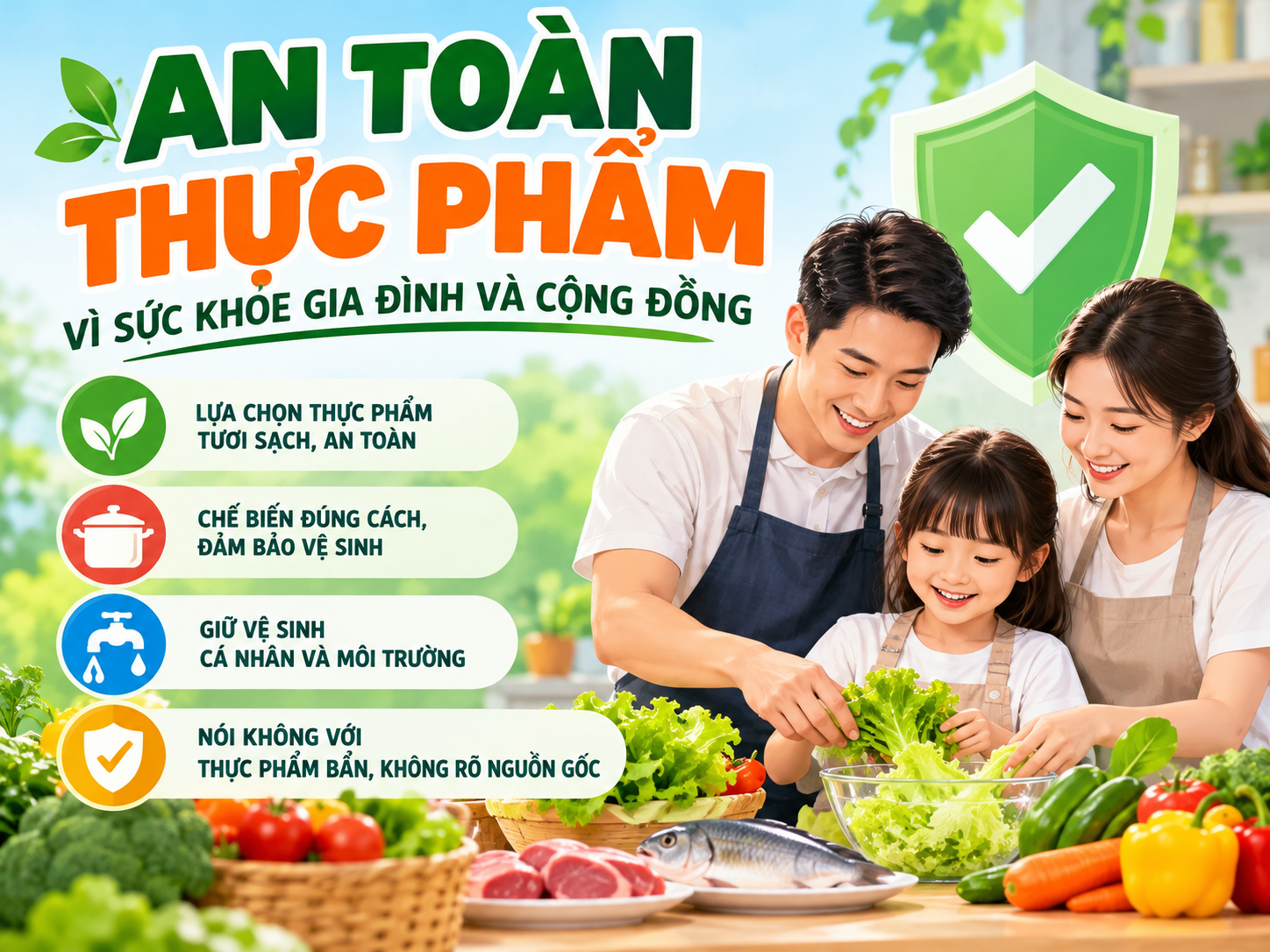 Poster an toàn thực phẩm
