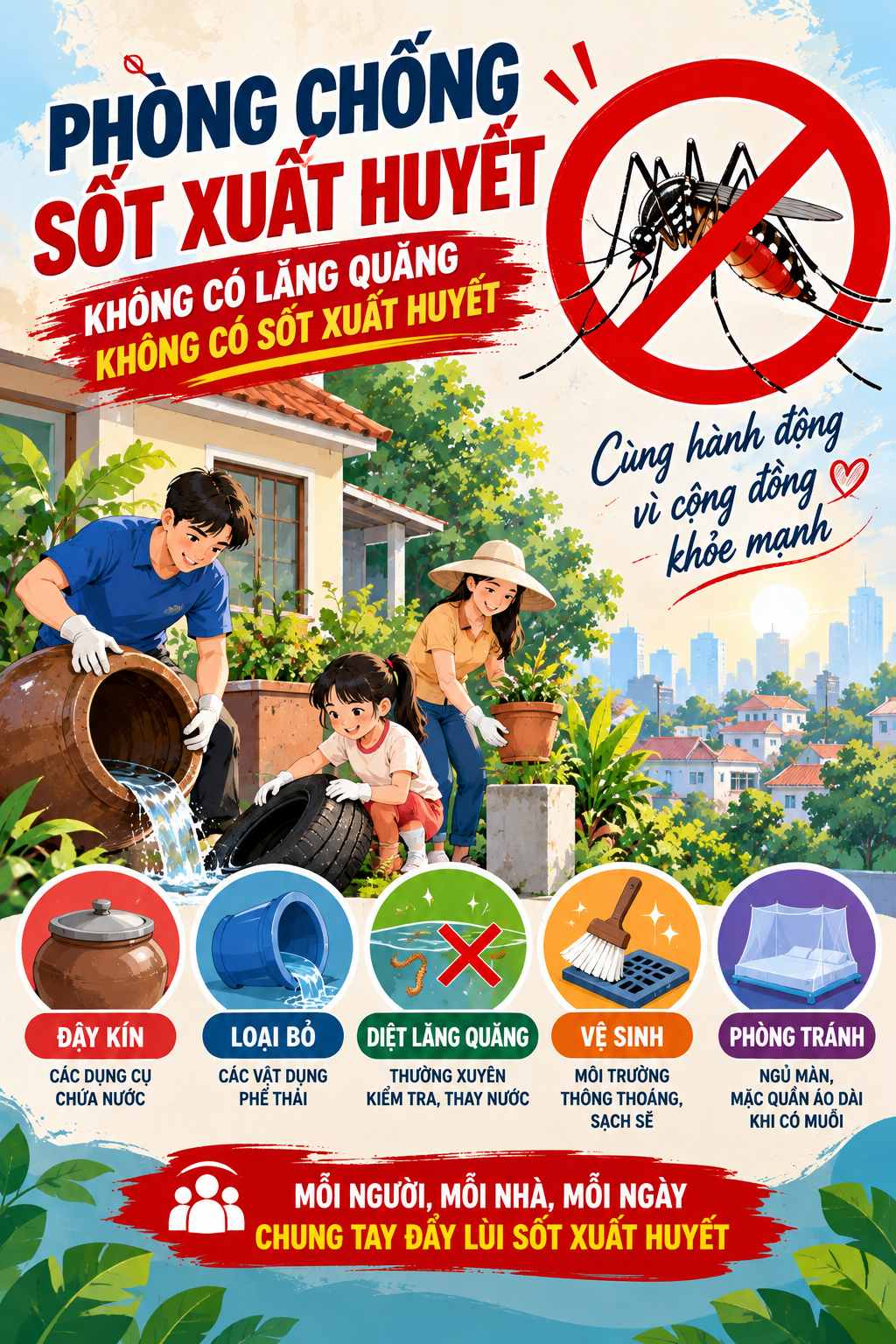 Hình ảnh phòng chống sốt xuất huyết đẹp 02