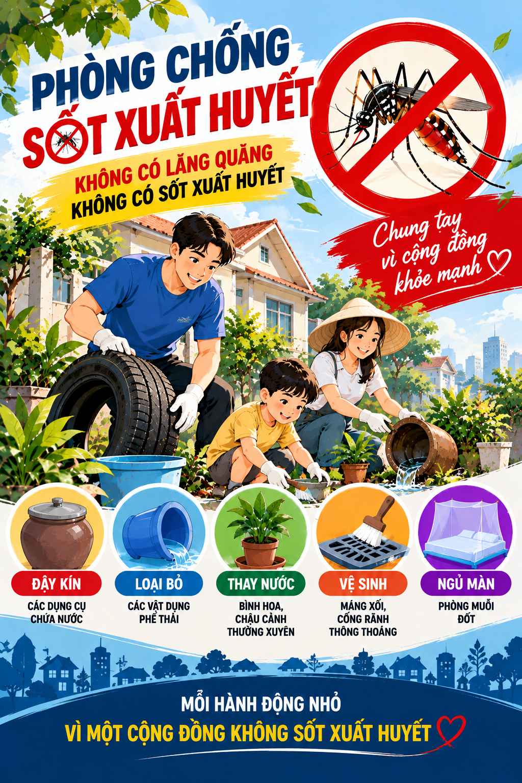 Hình ảnh phòng chống sốt xuất huyết đẹp 03