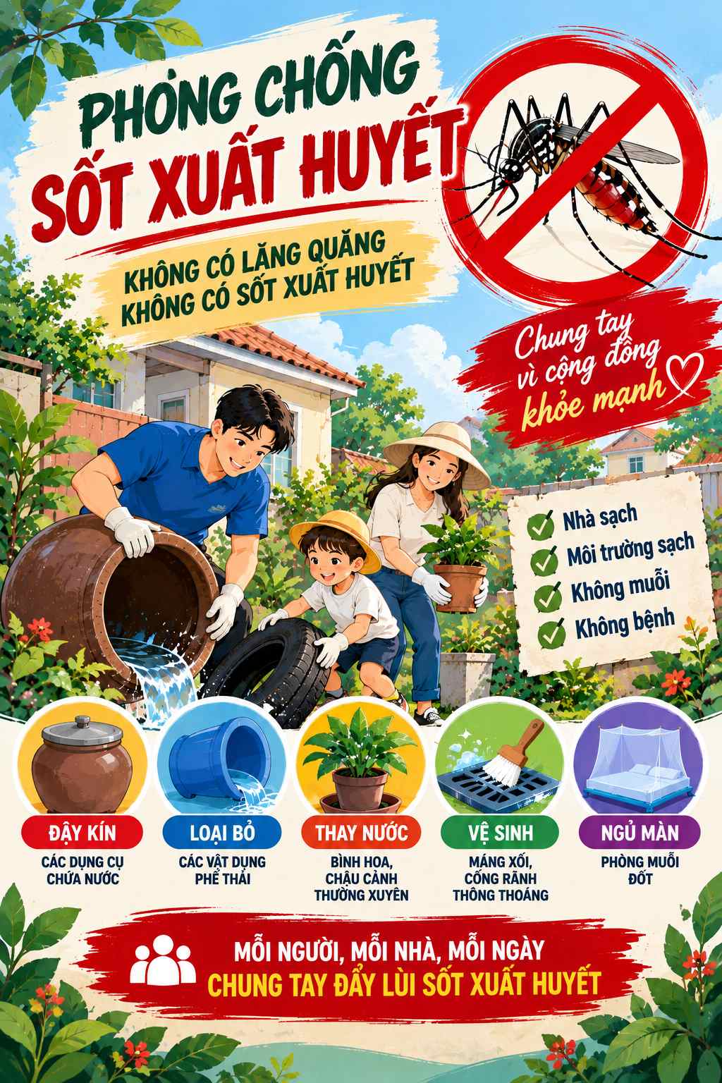 Hình ảnh phòng chống sốt xuất huyết đẹp 04
