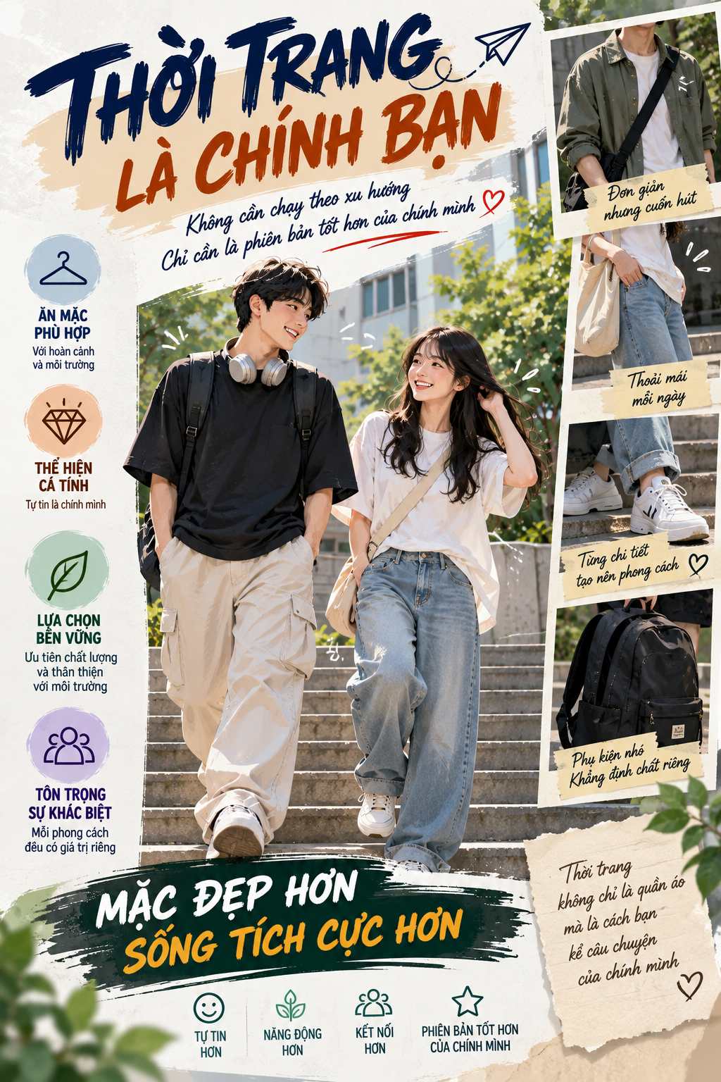 Poster thời trang nam